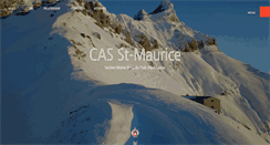 Desktop Screenshot of cas-st-maurice.ch