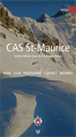 Mobile Screenshot of cas-st-maurice.ch