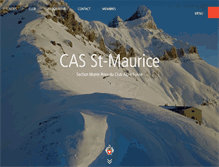 Tablet Screenshot of cas-st-maurice.ch